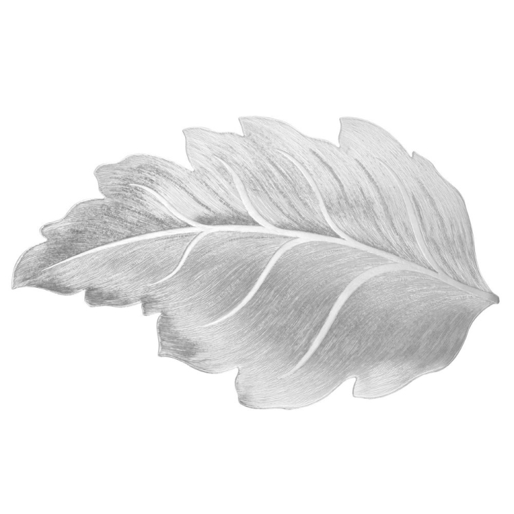 Mata dekoracyjna GLOSSY wzór 13 srebrna RAVI